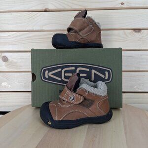 KEEN Kootenay TOTS Mid Waterproof Winter Snow Boots Pinecone (FG) | Size 7 baby